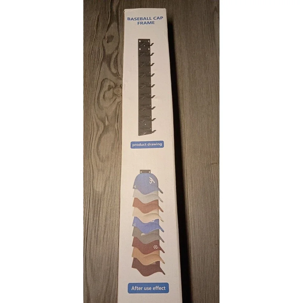 New Baseball Cap Frame - Multilayer Wall Mounted Hat Organizer Rack